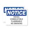Signmission Diesel Combustible Flammable No Smoking OSHA Notice Sign, Plastic, 14in W x 10in L, 2PK OS-2PACK-NS-P-1014-L-10988 - alternate 1